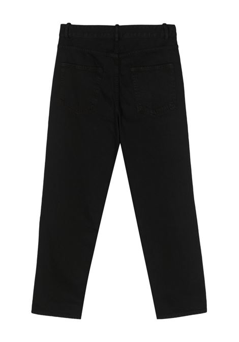 Jeans crop jaak in nero Ann demeulemeester - uomo ANN DEMEULEMEESTER | 2302MTR48DFA038099